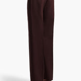 Khaite - Callen Pant in Almandine
