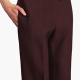 Khaite - Callen Pant in Almandine
