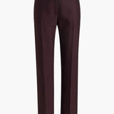 Khaite - Callen Pant in Almandine