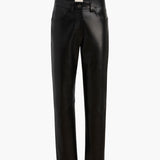 Khaite - Callum Pant in Black Leather