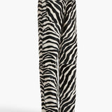 Khaite - Callum Pant in Zebra Haircalf