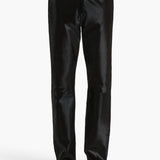 Khaite - Callum Pant in Chocolate Haircalf