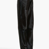 Khaite - Callum Pant in Chocolate Haircalf