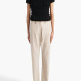 Khaite - Callum Pant in Oatmeal