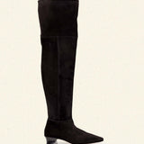 DÔEN - CAMBRIA BOOT -- BLACK SUEDE