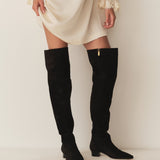 DÔEN - CAMBRIA BOOT -- BLACK SUEDE