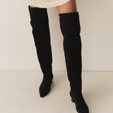 DÔEN - CAMBRIA BOOT -- BLACK SUEDE