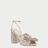 Loeffler Randall - Camellia Champagne Pleated Bow Heel