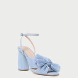 Loeffler Randall - Camellia Blue Pleated Bow Heel