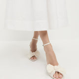 Loeffler Randall - Camellia Pearl Pleated Bow Heel