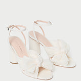 Loeffler Randall - Camellia Pearl Pleated Bow Heel