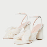 Loeffler Randall - Camellia Pearl Pleated Bow Heel