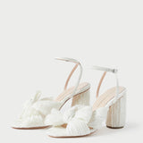 Loeffler Randall - Camellia White Lace Bow Heel