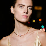 Dorsey - 14K ROWE MARQUISE-CUT COLLAR IN 3 CTS LAB DIAMOND