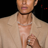 Dorsey - 14K RHYS OVAL-CUT PINKY RING IN LAB DIAMOND