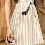 Cartolina - PF26 Hadley Romper - Cartolina Stripe - Pale Blue