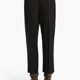 Khaite - Cam Pant in Black Stretch Suiting