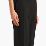 Khaite - Cam Pant in Black Stretch Suiting