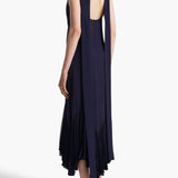 Khaite - Candita Dress in Amethyst