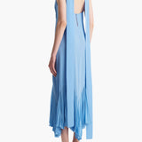 Khaite - Candita Dress in Cornflower Blue