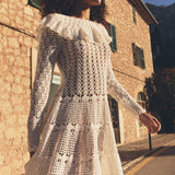 DÔEN - CAPUCINE DRESS -- PEARL