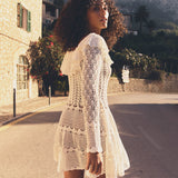 DÔEN - CAPUCINE DRESS -- PEARL