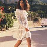 DÔEN - CAPUCINE DRESS -- PEARL