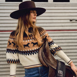 Cara Cara - Colton Intarsia Pullover
