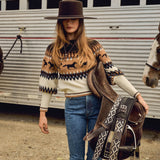 Cara Cara - Colton Intarsia Pullover