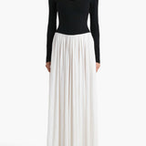 Khaite - Carlotta Dress in Black and White