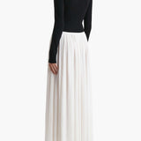 Khaite - Carlotta Dress in Black and White