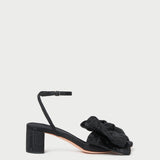 Loeffler Randall - Carmen Black Moiré Bow Sandal