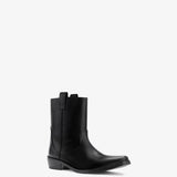 Jude - Cas Ankle Boot Black Leather