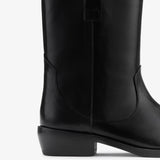Jude - Cas Ankle Boot Black Leather