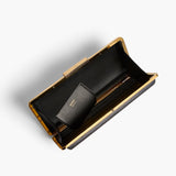 Khaite - Casey Minaudiere in Midnight Lizard