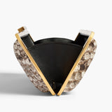 Khaite - Casey Minaudiere in Natural Python