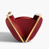 Khaite - Casey Minaudiere in Ruby Lizard