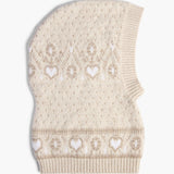 Khaite - Caspian Balaclava in Ecru Multi