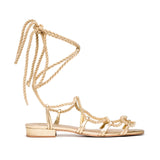 DÔEN - CASTILLE GLADIATOR SANDAL -- GOLD METALLIC