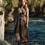 DÔEN - CATALINE DRESS -- FLEUR DE MAJORELLE