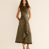 DÔEN - CATALINE DRESS -- FLEUR DE MAJORELLE