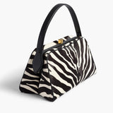 Khaite - Cate Bag in Zebra Print Haircalf