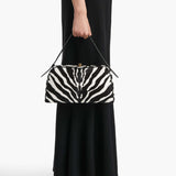 Khaite - Cate Bag in Zebra Print Haircalf