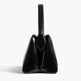 Khaite - Cate Bag in Black Crackle Patent Leather
