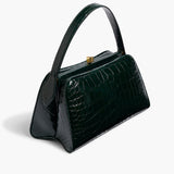 Khaite - Cate Bag in Hunter Green Alligator