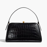 Khaite - Cate Bag in Black Alligator