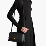 Khaite - Audrey Crossbody Bag in Black Nappa Leather