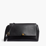 Khaite - Audrey Crossbody Bag in Black Nappa Leather