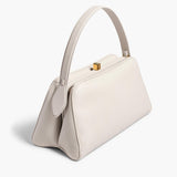 Khaite - Cate Bag in Light Grey Pebbled Leather