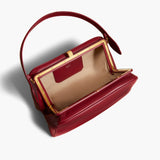 Khaite - Cate Bag in Oxblood Leather